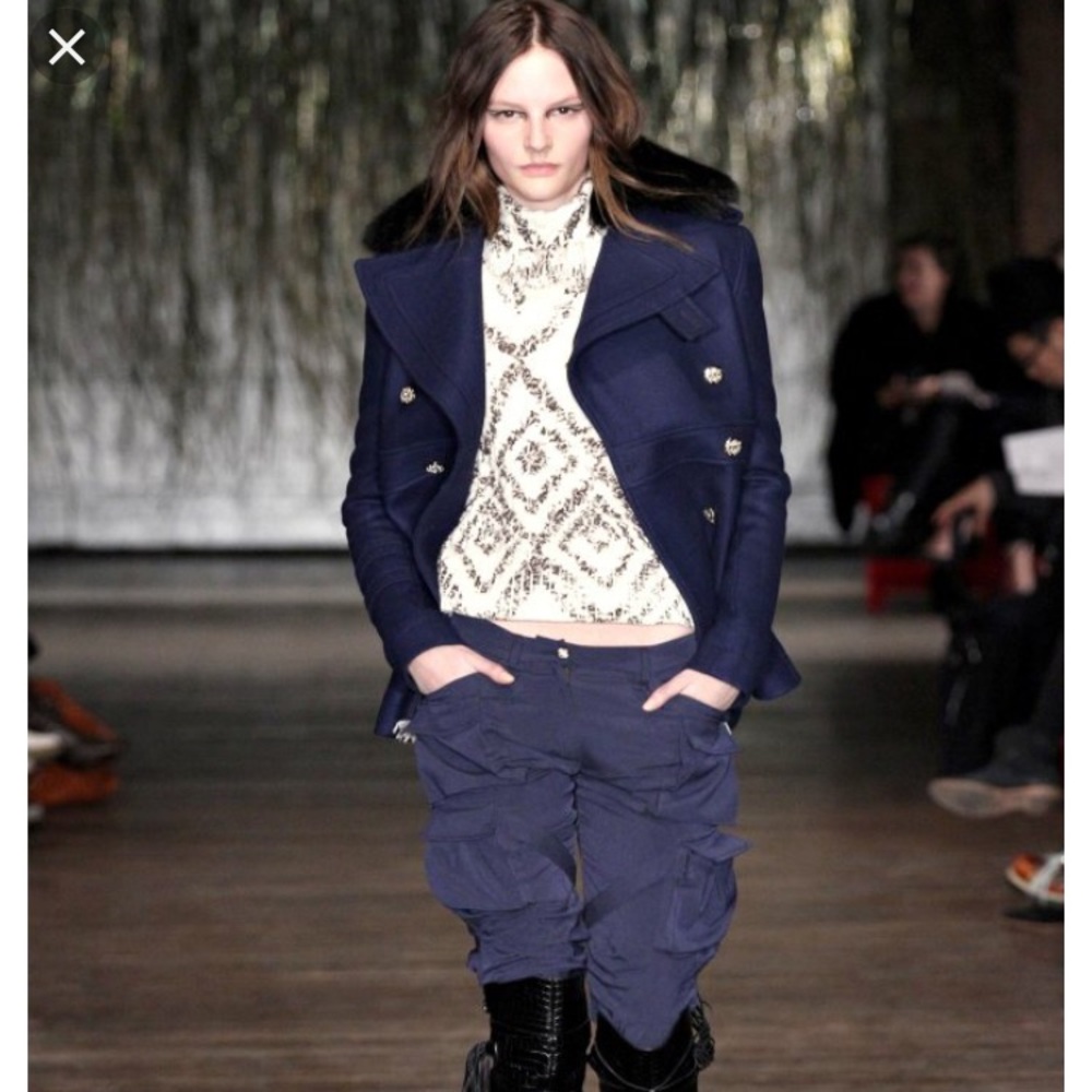 Altuzarra peacoat 2012 missing detachable fur coat